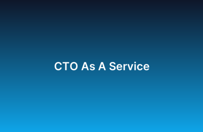 CTO As A Service