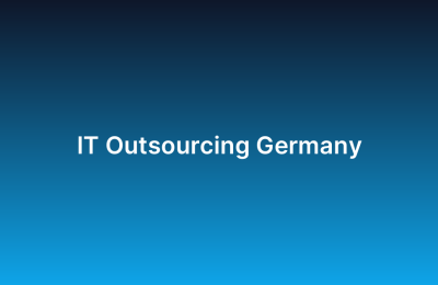 IT Outsourcing Germany