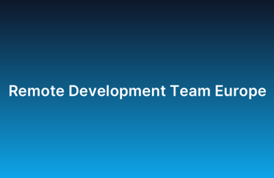 Remote Development Team Europe