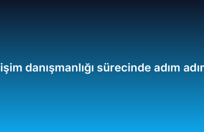 Bulut bilişim danışmanlığı sürecinde adım adım rehber