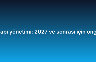 IT altyapı yönetimi: 2027 ve sonrası için öngörüler