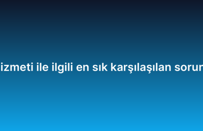 IT danışmanlık hizmeti ile ilgili en sık karşılaşılan sorunlar ve çözümleri